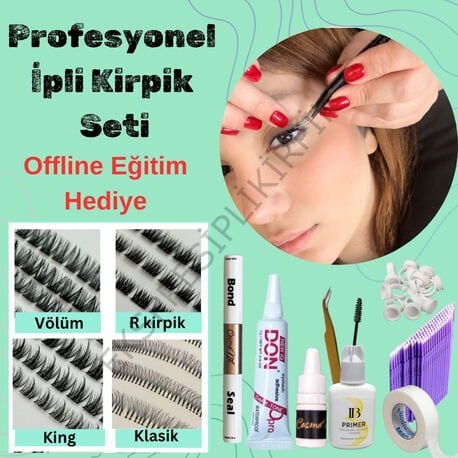 Ekspres ipli kirpik seti