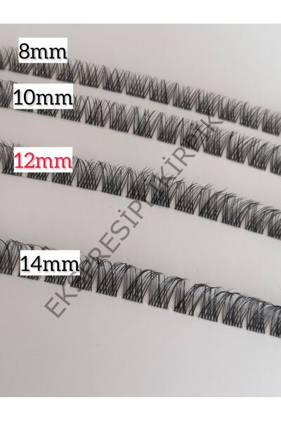 Doğal Volume İpli Kirpik 5 ip 12mm 120 Demet dogalvolum12_1