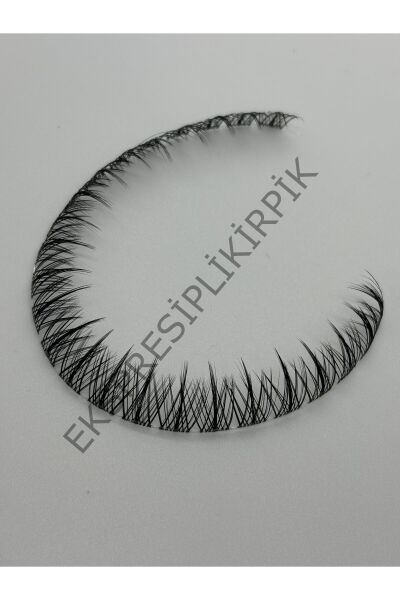 Ekspres kirpik ipli kirpik kim efekt 5 ip 12mm siyah kim12_1