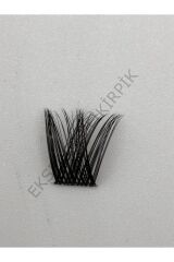 Ipli Kirpik ,volumlu Ekspres Kirpik ,12mm ,siyah ,hızlı Kirpik,takma Kirpik,5adet Ip FD12_1