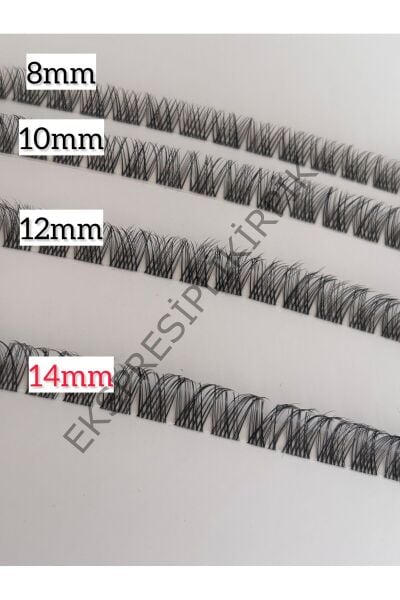 Doğal Volume İpli Kirpik 5 ip 14mm 120 Demet