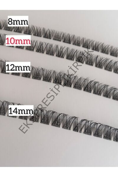 Doğal Volume İpli Kirpik 5 ip 10mm 120 Demet