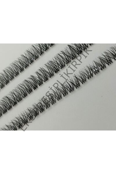 Doğal ekspres ipli kirpik 15 ip 10,12,14mm (5er ip) 35-40 uygulamalık