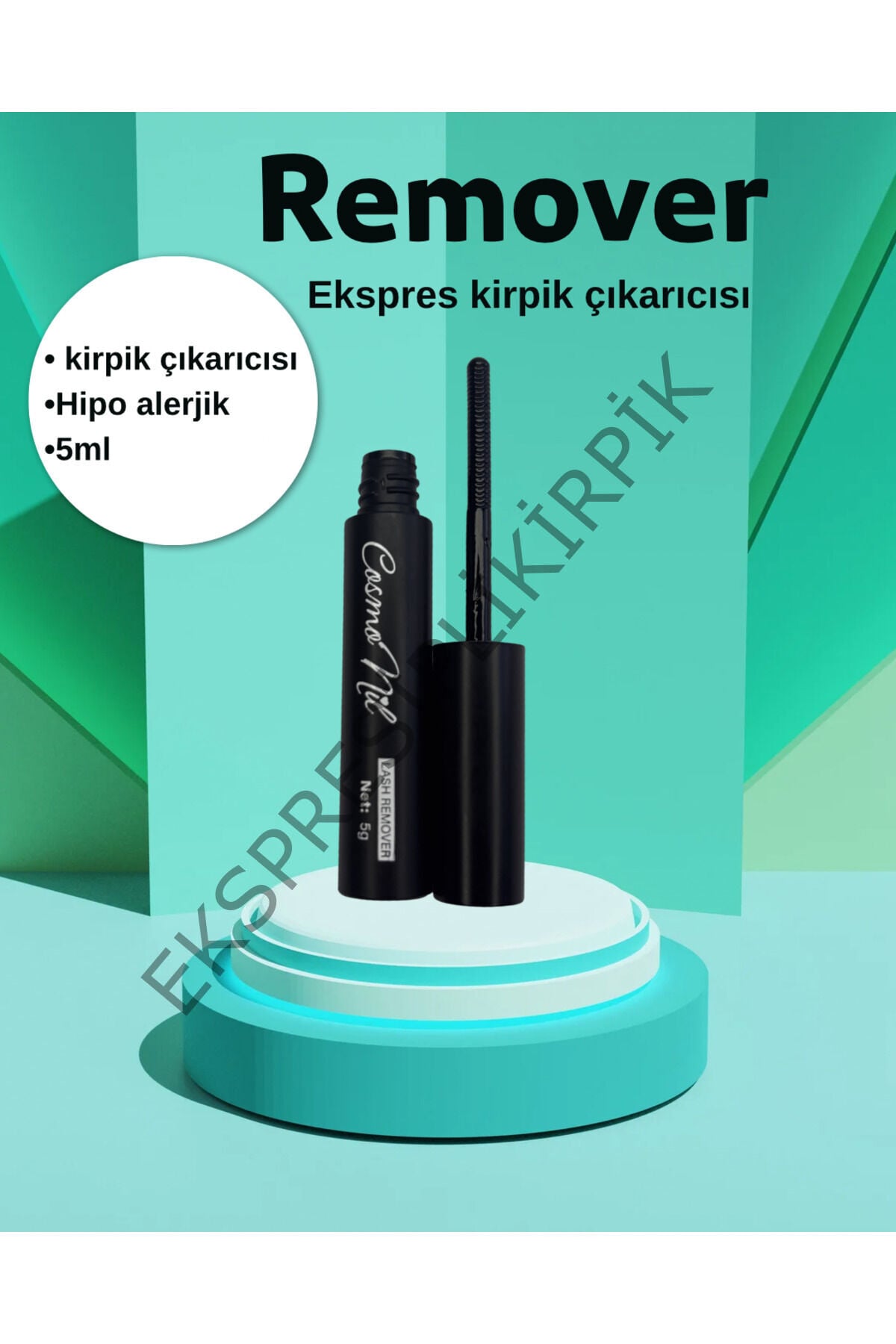 Ekspres kirpik remover çıkarıcı 5 ml