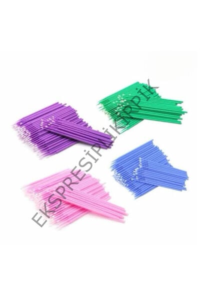 İpek Kirpik Ekipmanları 4’lü Set – Kirpik Fırçası, Microbrush, Yapıştırıcı Yüzük, Kirpik Bandı
