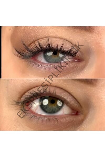 Ekspres İpli Kirpik – Anime Tarzı King 14mm, 5 İplikli (120 Demet)