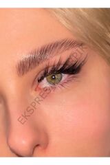 Ekspres Kirpik; Fox Kirpik; tilki efekti kirpik; ipli kirpik;cat eyes kirpik; 14mm 4ip